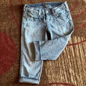 Silver Jeans Capris